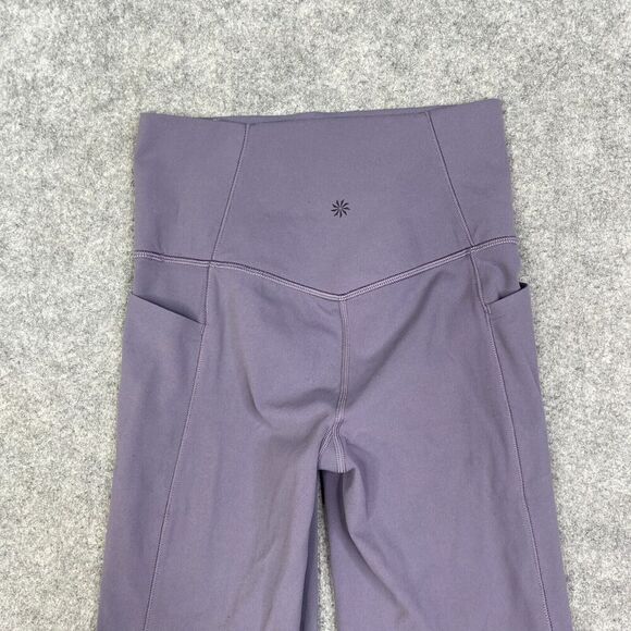 Athleta XS Salutation Stash Flare Pant Dusk Violet  #465607 - Picture 12 of 13